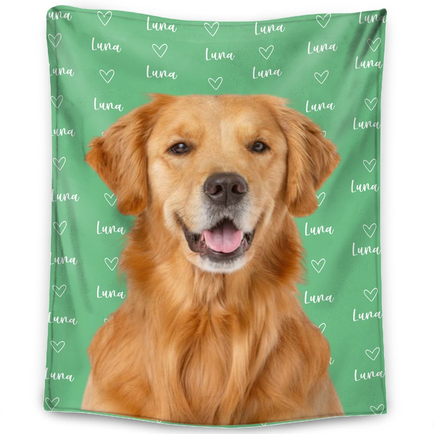 Couverture Personnalisée Avec Nom Et Photo - Cadeau Pour Les Propriétaires D'animaux - Couverture Personnalisée