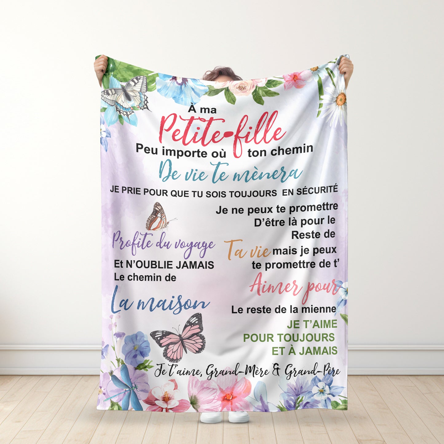 À ma petite-fille – Couverture Premium™