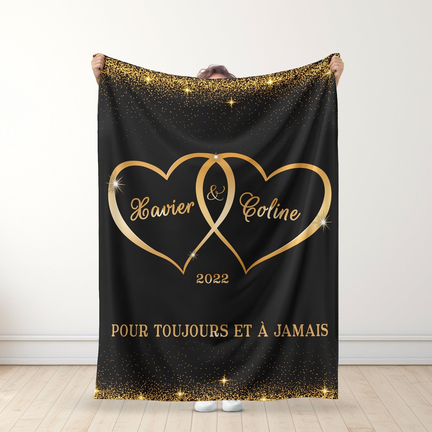 Pour celui/celle qui détient mon cœur – Couverture Premium Personnalisée™