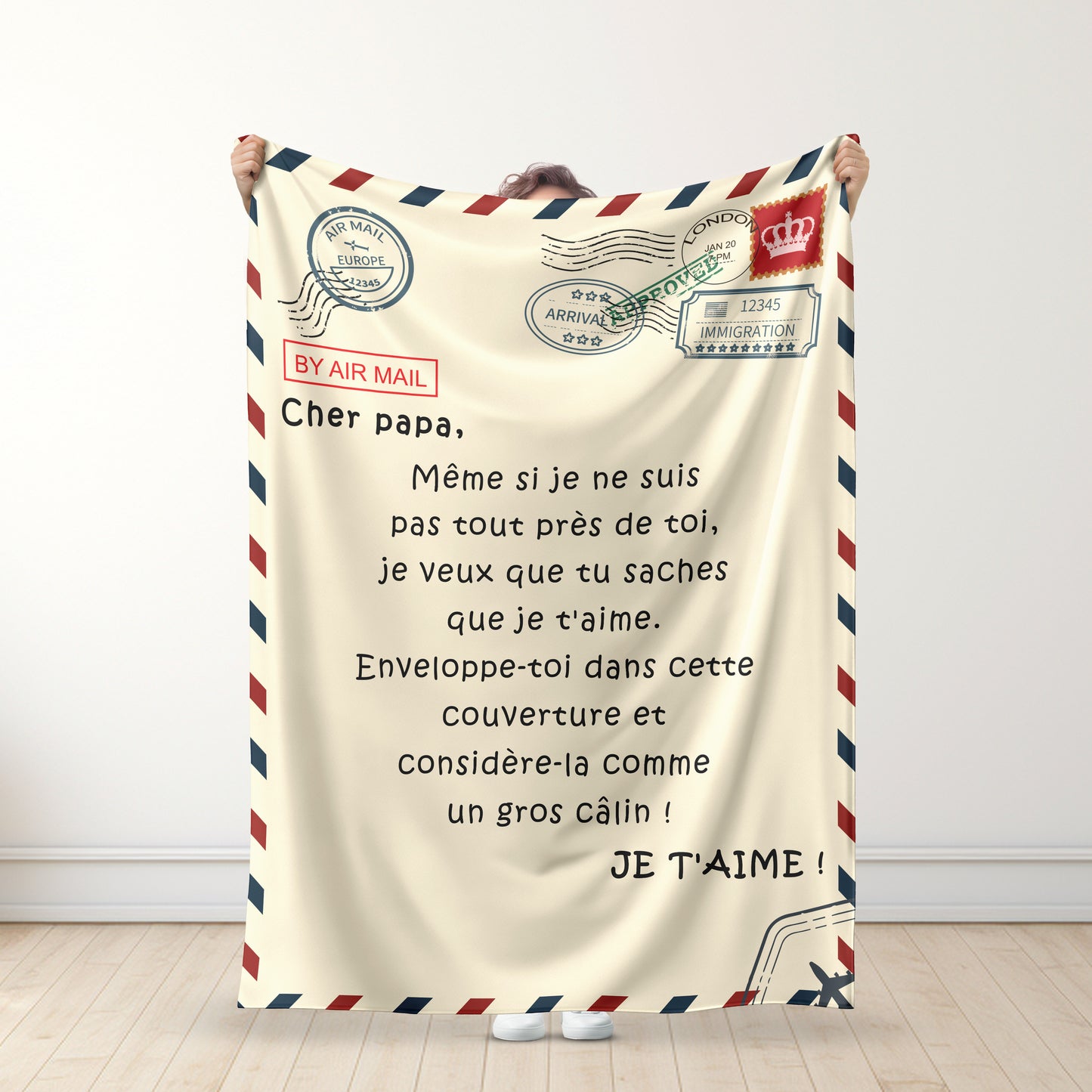 À ma maman/mon papa - Couverture Premium™