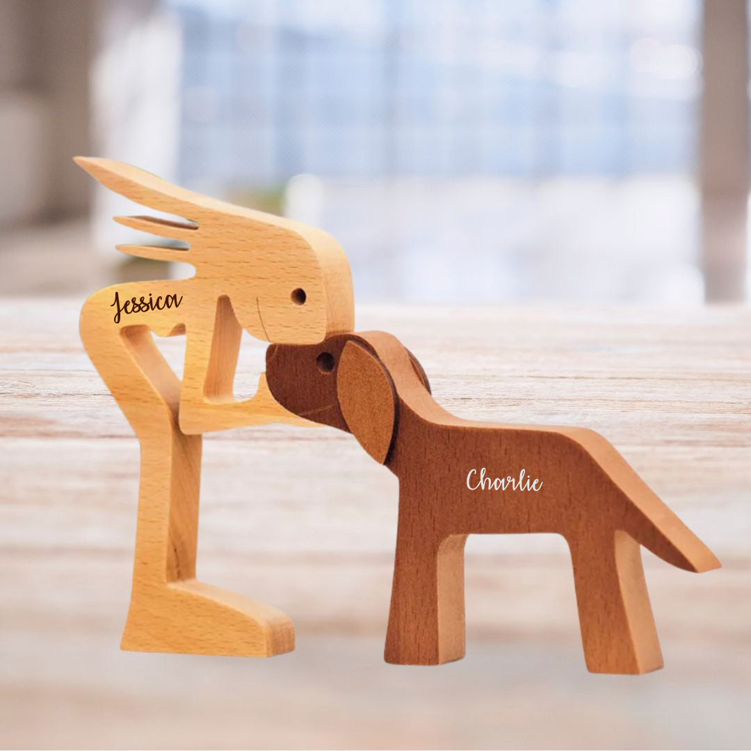 Sculptures Personnalisées En Bois Pour Animaux De Compagnie