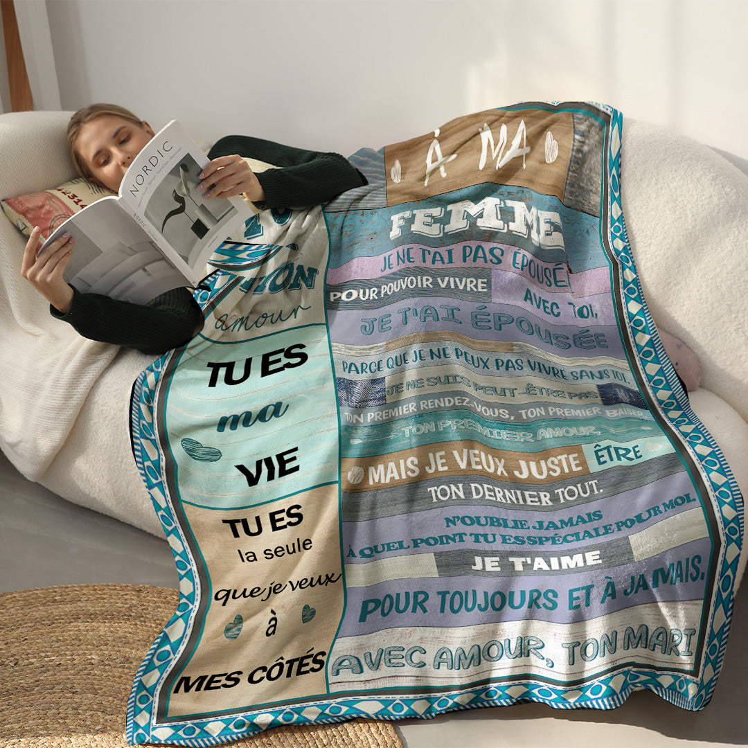 Tu es mon tout - À mon mari / À ma femme – Couverture Premium™