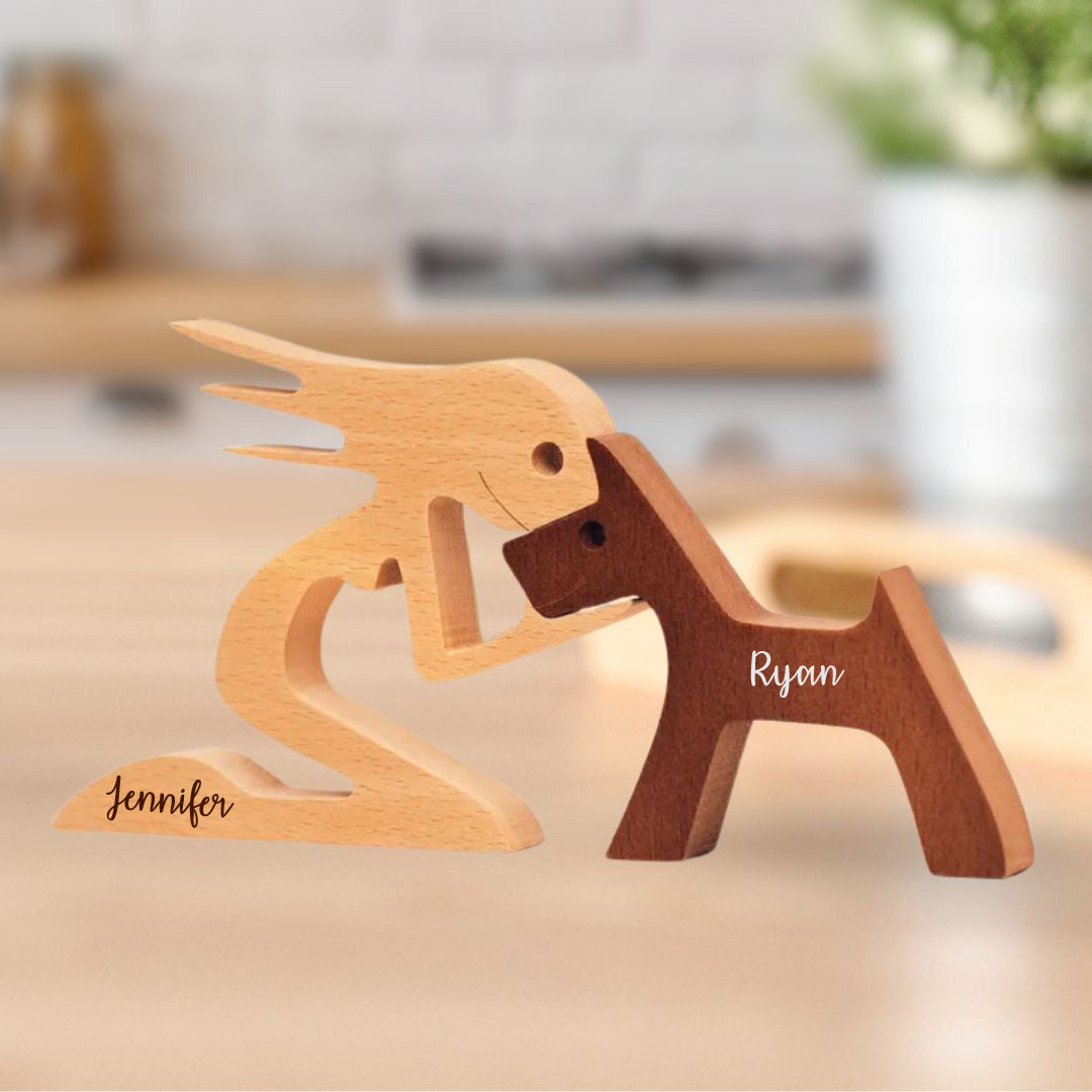 Sculptures Personnalisées En Bois Pour Animaux De Compagnie