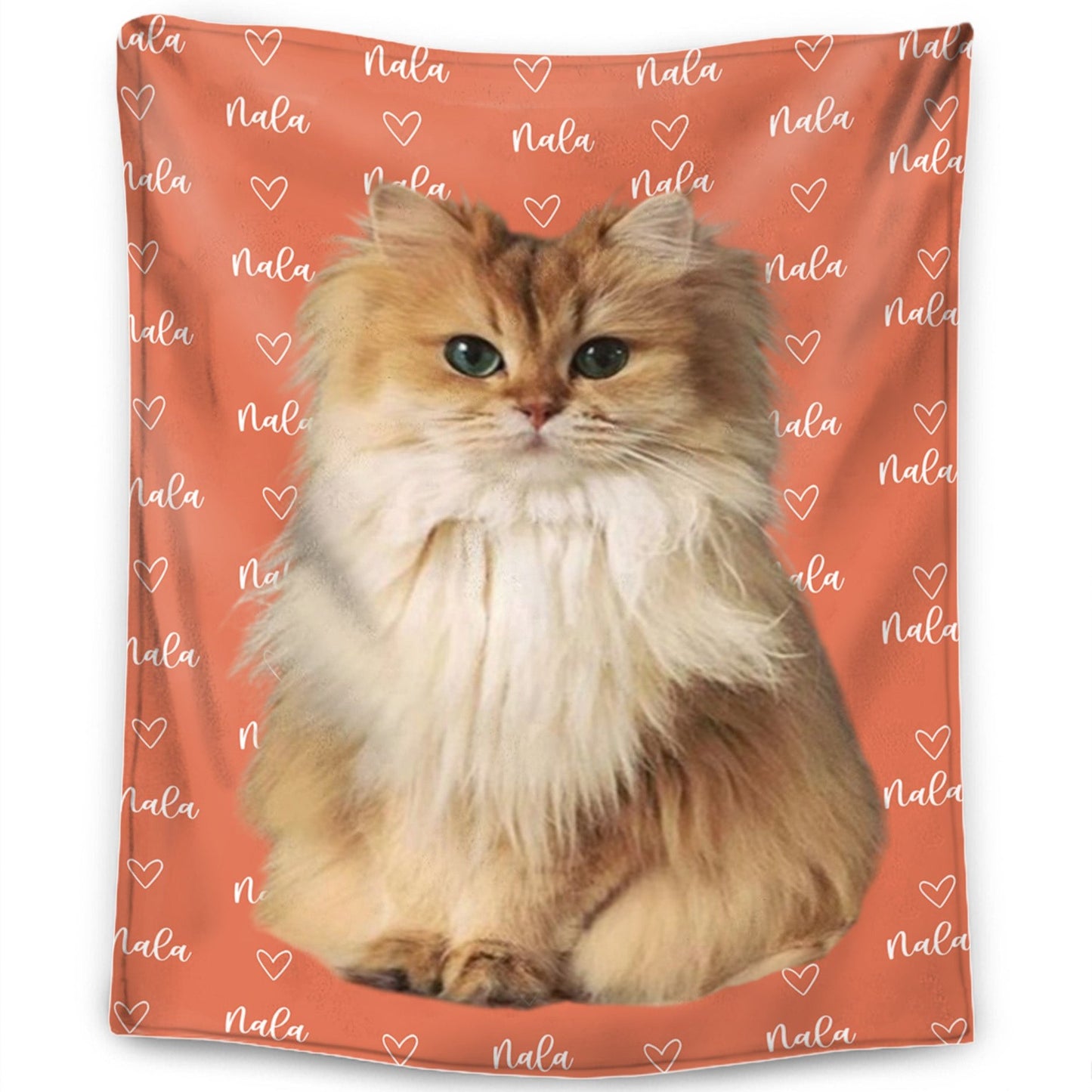 Couverture Personnalisée Avec Nom Et Photo - Cadeau Pour Les Propriétaires D'animaux - Couverture Personnalisée