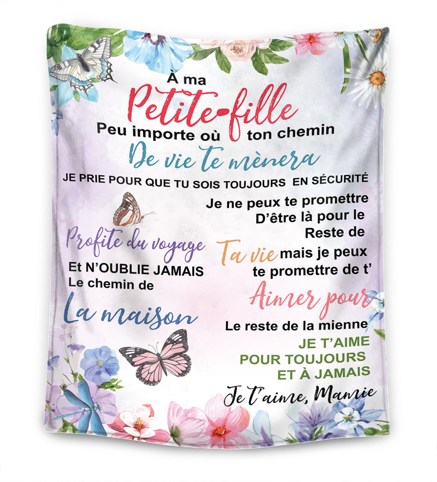 À ma petite-fille – Couverture Premium™