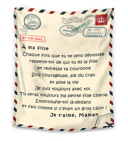 Mère - "À mon fils / à ma fille" – Couverture Premium™