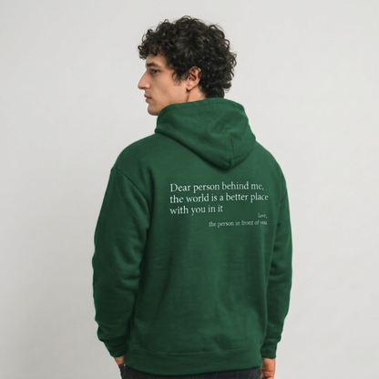 Hoodie Tu es bien comme tu es