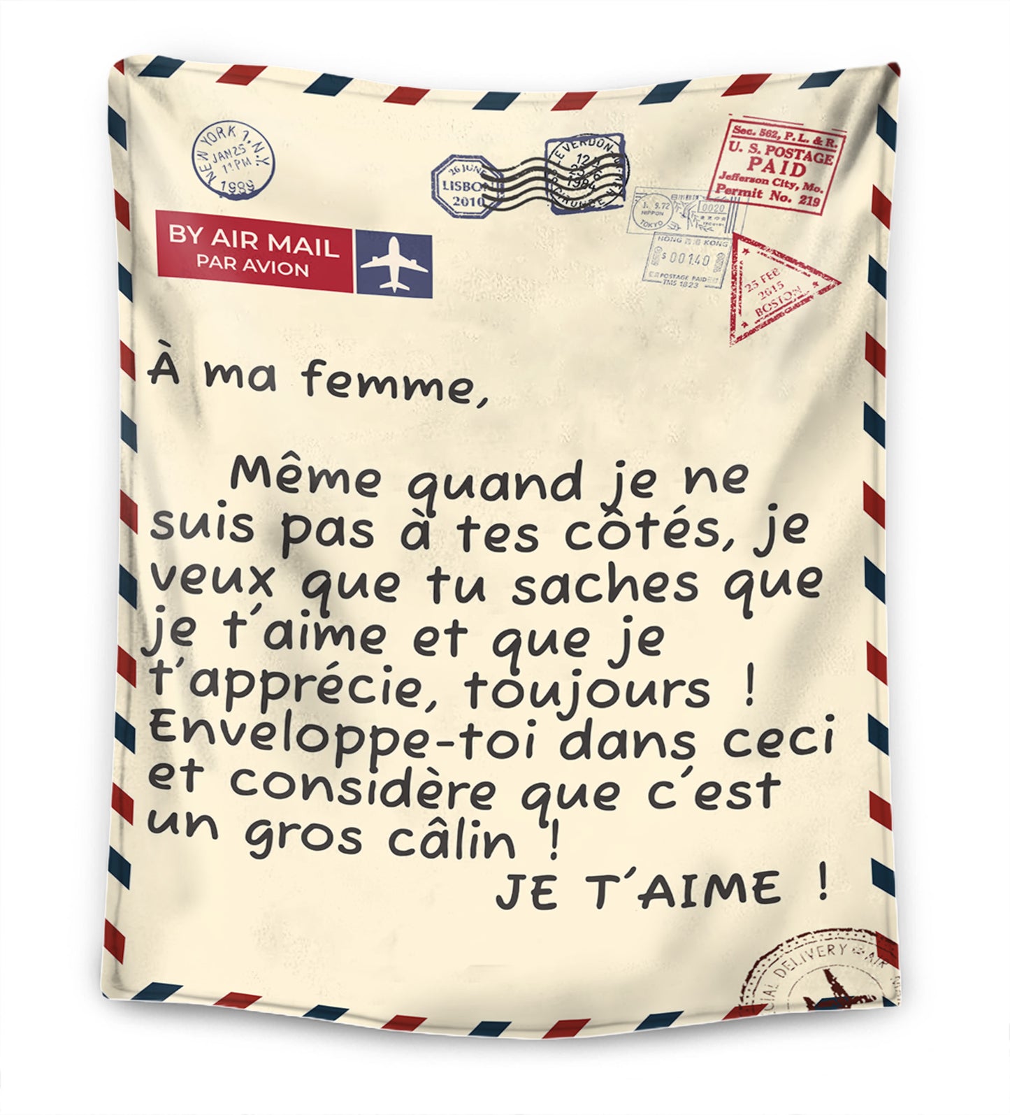 À mon mari / À ma femme – Couverture Premium™ Ver. 3