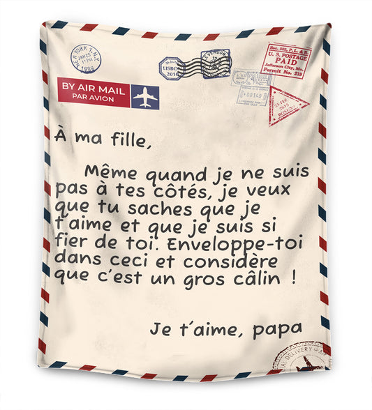 Père –  " À Mon Fils / À Ma Fille " – Couverture Premium™ Ver. 3