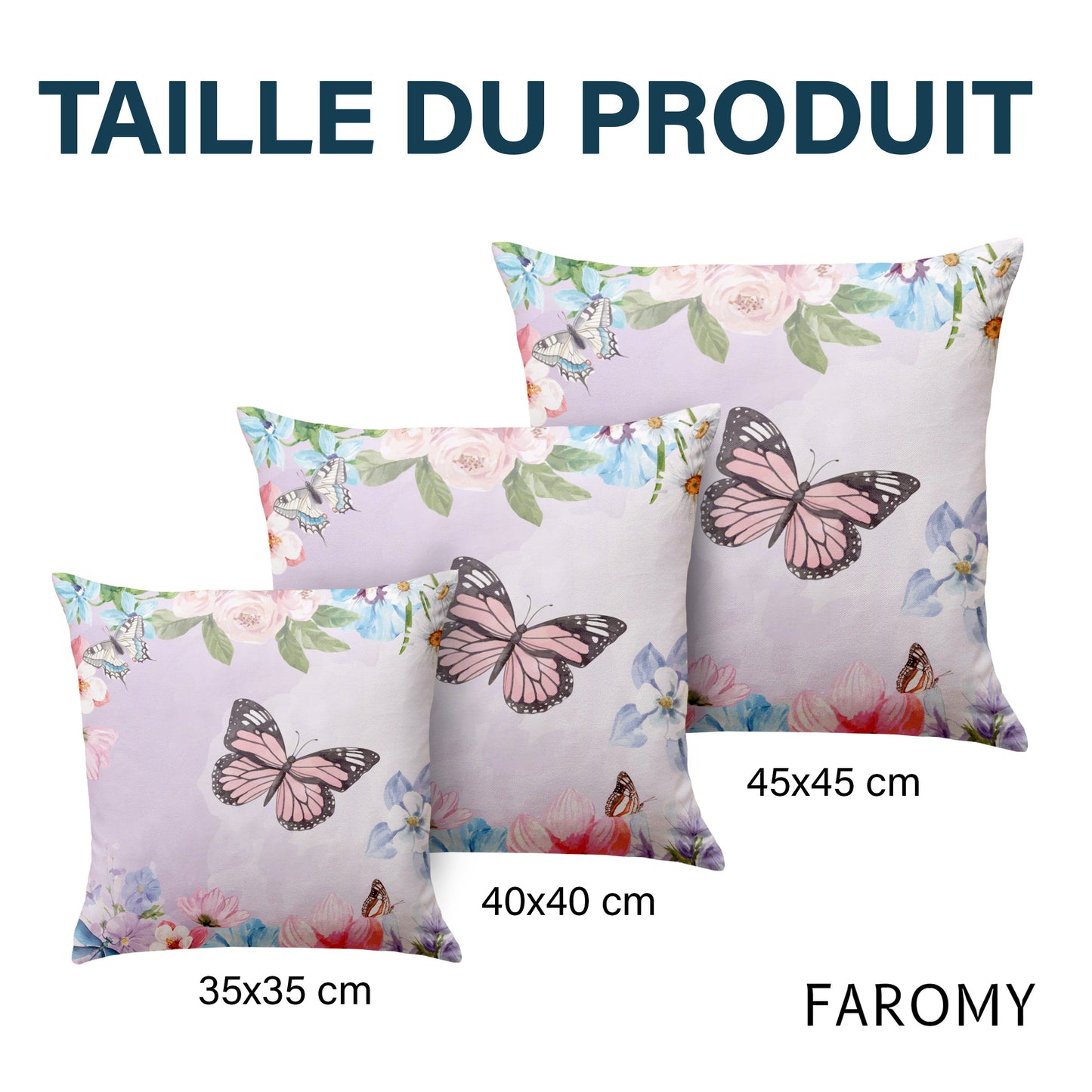 Taie d’oreiller Premium Papillon™