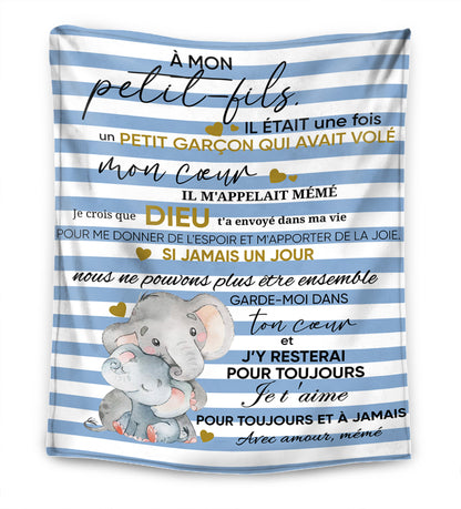 Je t'aime pour toujours – Grand-mère – Pour ma petite-fille/Pour mon petit-fils – Couverture Premium™