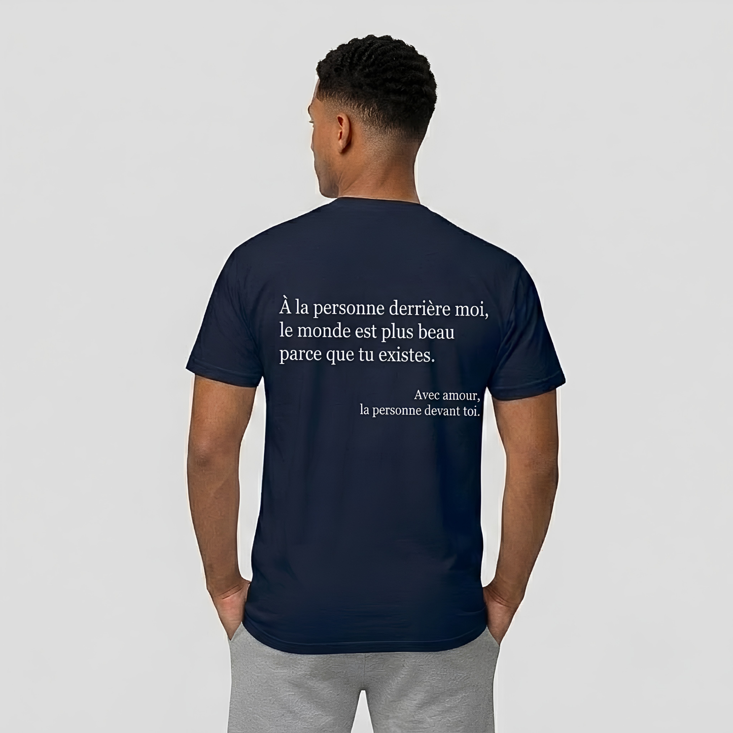 T-shirt Tu es bien comme tu es