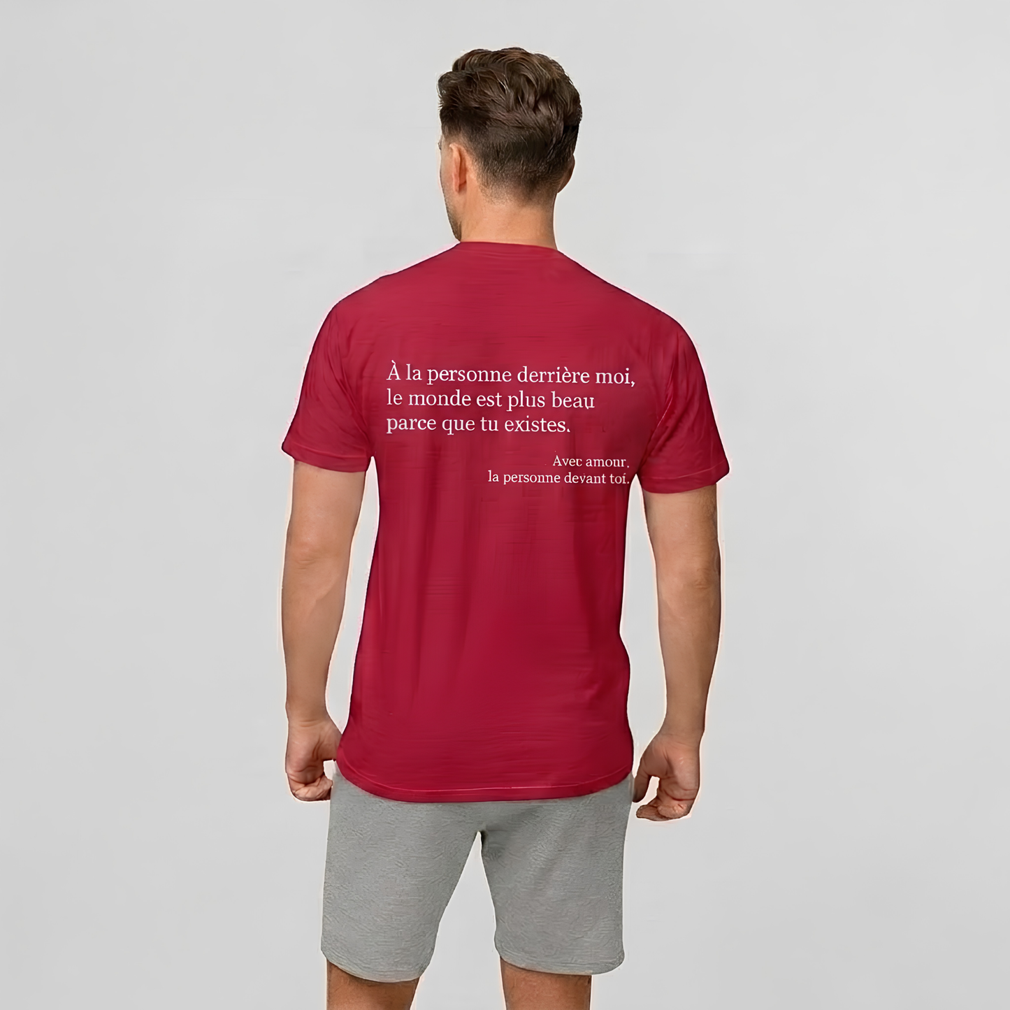 T-shirt Tu es bien comme tu es